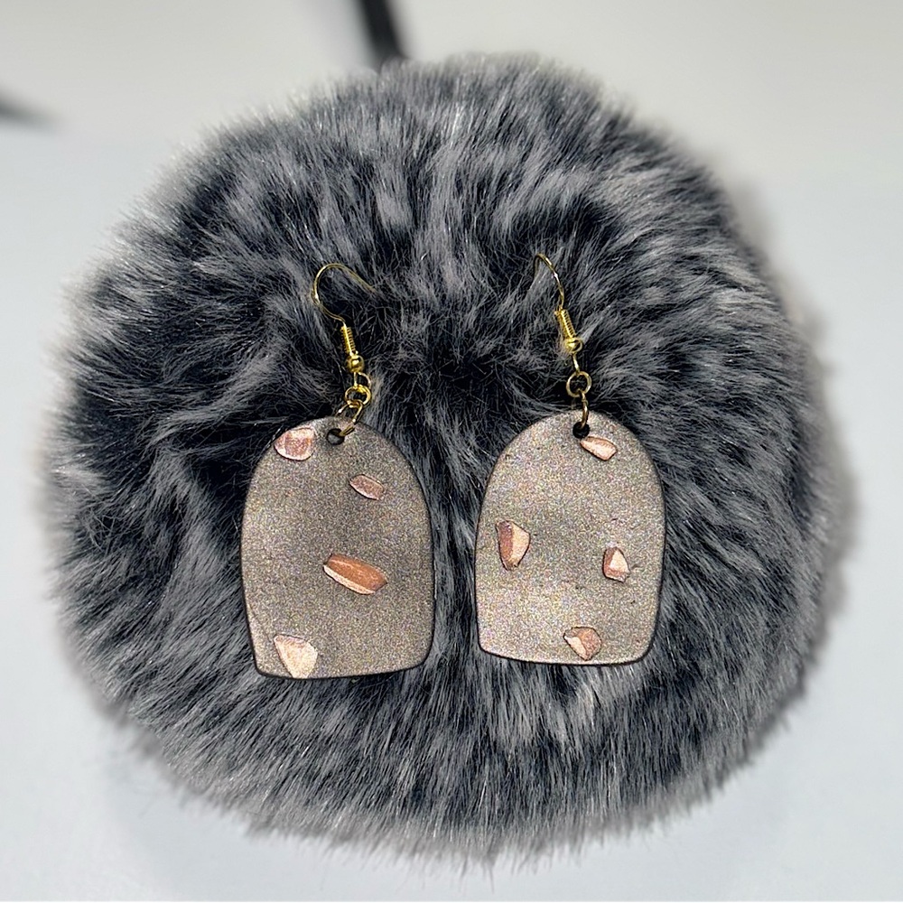 Polymer clay earrings